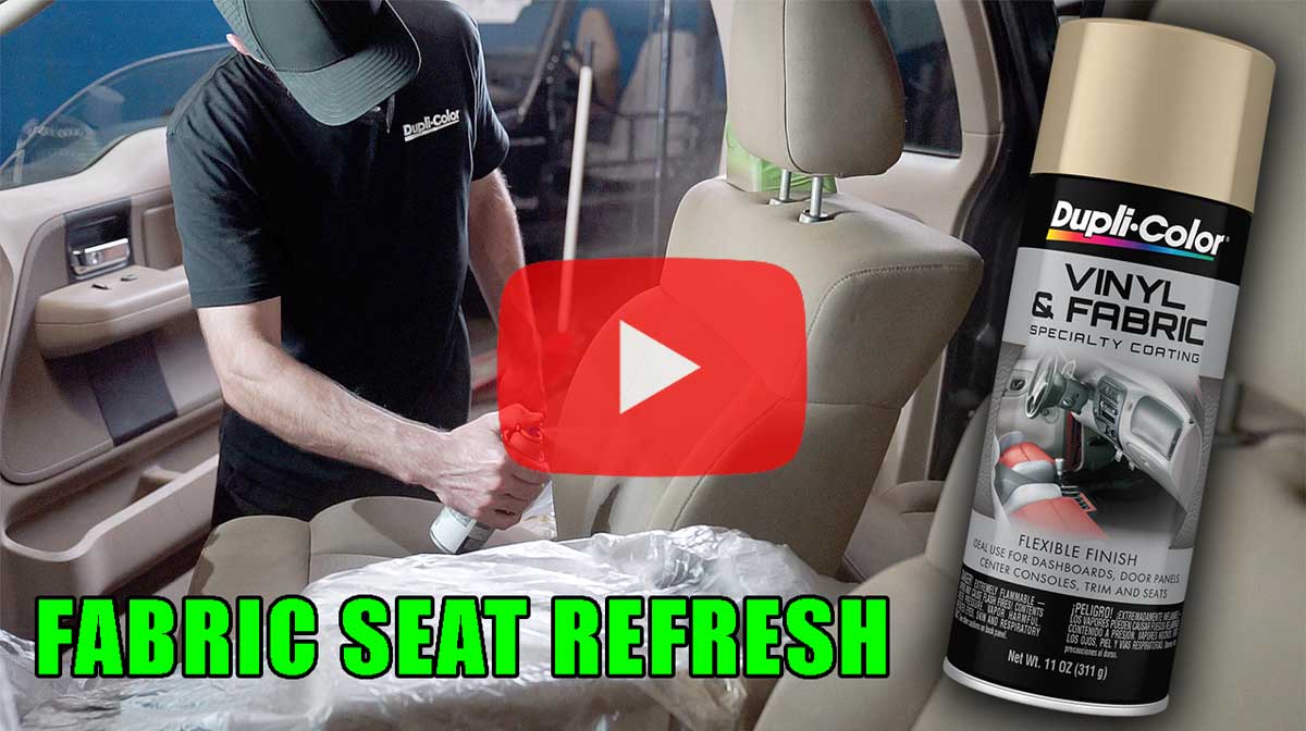 Fabric Seat Refresh