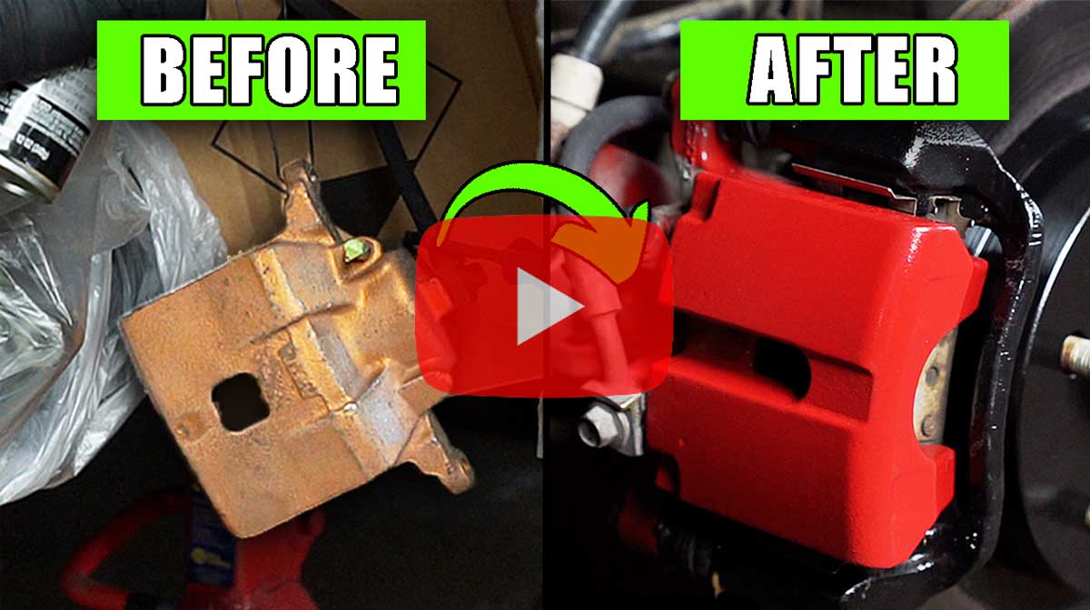 Before and After with Dupli-Color® Caliper Paint