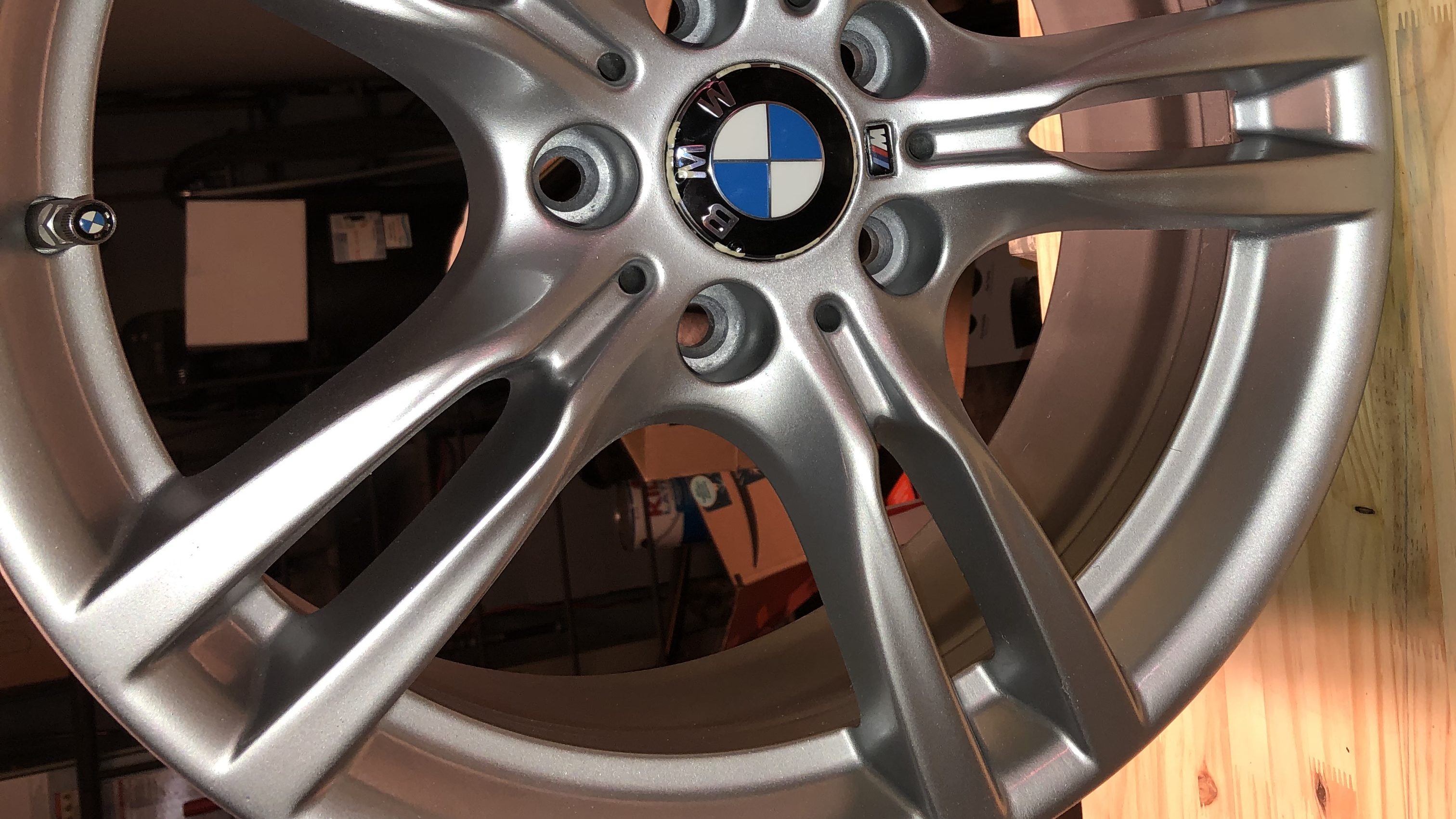 ‘15 BMW 335 Style 400 rim refurbishment Duplicolor